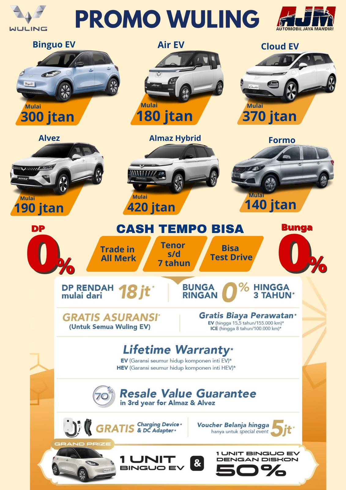 Promo Wuling Semarang spesial bulan MEI 2025