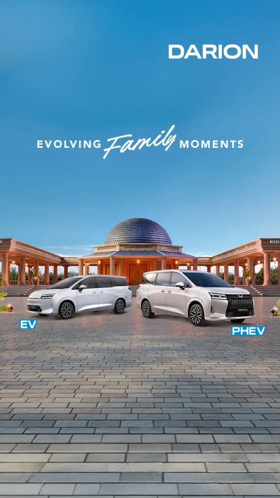 Banner Wuling Darion Phev dan EV