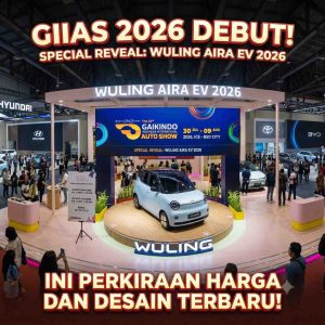 Siap Debut di GIIAS 2026, Ini Perkiraan Harga dan Desain Wuling Aira EV Terbaru